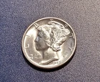 Gem BU 1945-P Mercury Dime