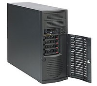 CSE-733TQ-668B Supermicro SuperChassis 733TQ-668B Midi Tower Server Schwarz  ~D~