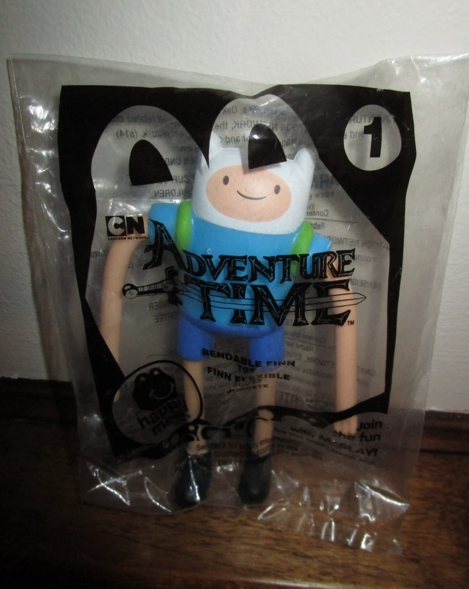 McDonald's Adventure Time Bendable Finn * Happy Meal 2014 Sealed
