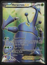 Heracross EX (105 Full Art) 105/111 XY - Furious Fists UR Holofoil EN Pokemon HP on eBay