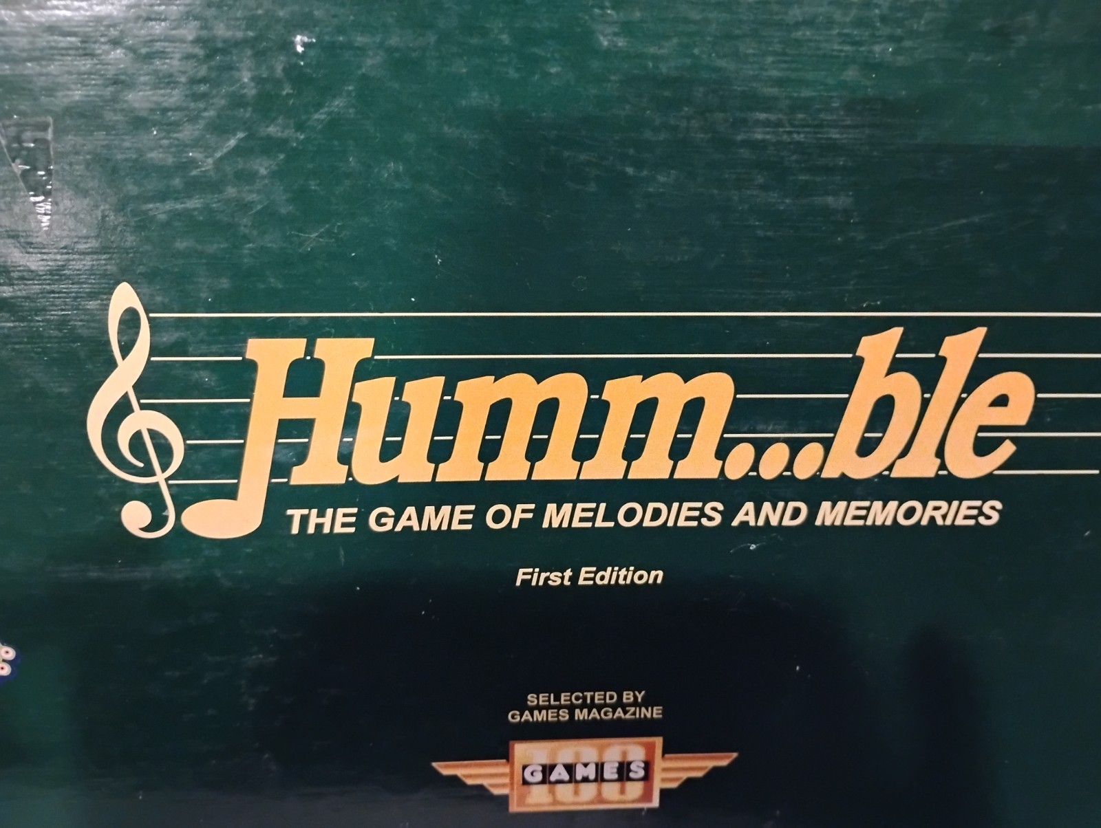 Of Melodies And Memories Board Party Game 1st Ed.1991 Vtg