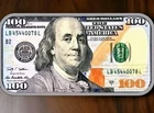 $100.00 Dollar  Bill 1  Silver Gram .999 Fine Pure Silver Bullion Colorized Gram