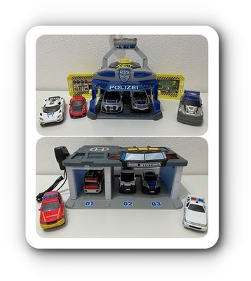 Simba * DICKIE TOYS * 2 Sets in 1 * 2 Stationen * 10 Autos
