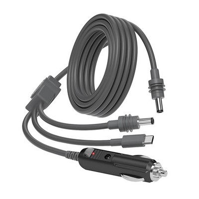  Multifunktions-Stromkabel für  Mini Type-C/DC/Autoladegerät 6769