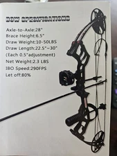 Lannert Honduras Compound Bow Kit Has Everything Need Included.