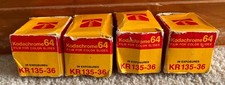 Kodak Kodachrome 64 film for color slides KR135-36 EXPIRED DATE CODES