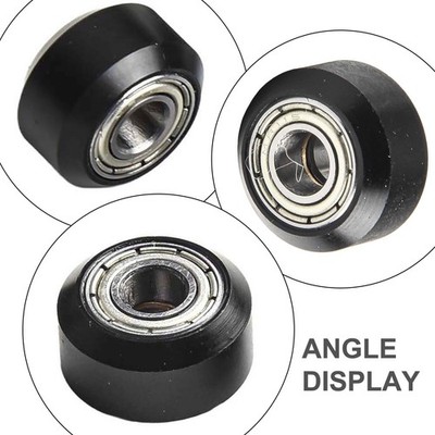 Leichtgängige Linearlagerräder für 3D Drucker Set acht Stück
