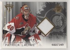 2003 Pacific Private Stock Titanium Variation /165 Patrick Lalime #174 Patch 8i3