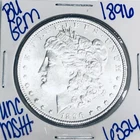 1896 BU UNCIRCULATED MORGAN SILVER DOLLAR AUTHENTIC U.S. MINT FREE SHIPPING 6324