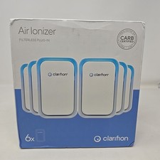 1 Clarifion 6-Pack GL-139 Filterless Air Ionizers  Home Negative Ion Filtration