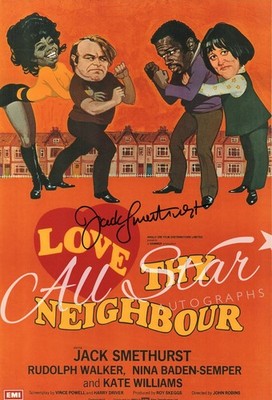 LIEBE DEINEN NACHBARN - Jack Smethurst signiertes Foto 01