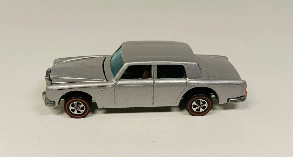 风火轮 Redline 1969 ROLLS ROYCE 银色阴影灰色带深色内部完好 — 第 2/4 张图片