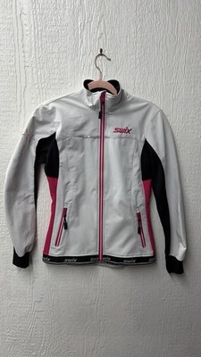 SWIX Softshell Jacket Nordic Ski Pink Windstopper Reflect Women s XS 