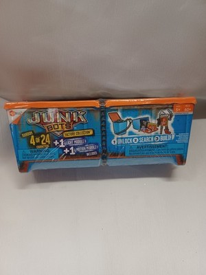 Hexbug Junkbots Large Industrial Dumpster 4 Characters Factory Collection Sealed