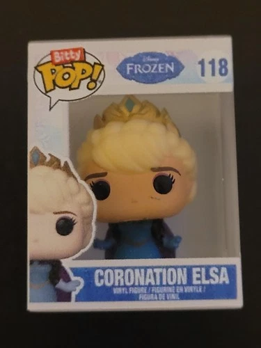 FUNKO DISNEY PRINCESS  BITTY POP "CORONATION ELSA" HYPER RARE CHASE!