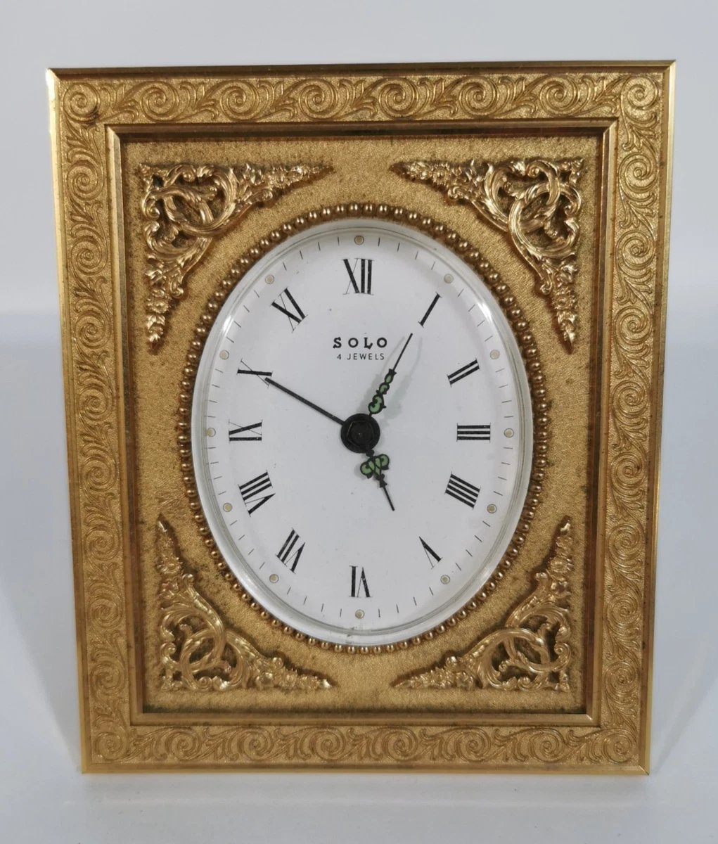 GOLDBUHL Réveil Ancien rare Vintage