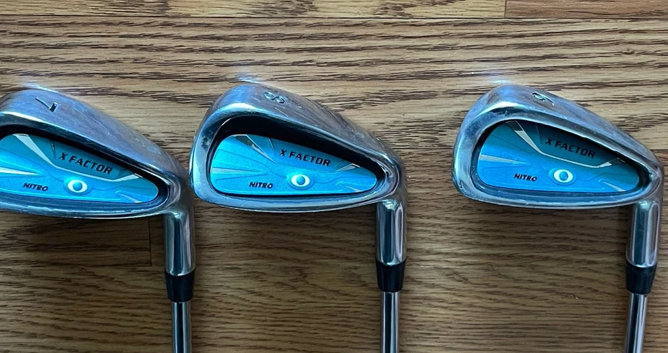 Nitro X Factor Golf Set Of 3 ( # 6-7-8) Piece Graphite Set for Men/Ladies Used - Image 2 of 4