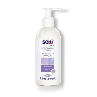 Seni Care Cream Rinse-Free Body Wash Light Scent 8 oz. 1 Ct