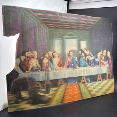 LAST SUPPER EMDURGRAPH 1972 EMDUR METAL  PRODUCTS  