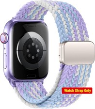 Only Strap For Apple Watch 40mm Braided Metal Magnetic Clasp Adjustable