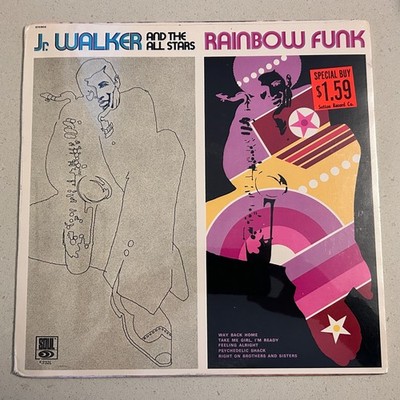 SEALED!! Jr. Walker ''Rainbow Funk'' 1st 1971 US Rock Vinyl Lp SOUL S732L Rare