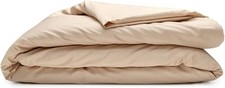 Sand, Twin, Supima Machine Washable 400 Thread Count Cotton Silver Ion Infu