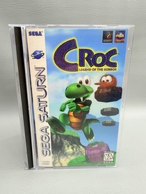 Croc: Legend of the Gobbos (Sega Saturn, 1997) Complete - Pristine Condition