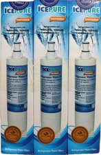 IcePure RWF0500A Refrigerator Replacement Water Filter 3 Pack