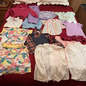 Vtg Lot 17 Pieces Sears, Osh Kosh Our Girl Clothing Different Sizes 6-14 As Is