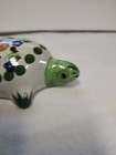 Talavera Mexican Multicolor Clay Turtle Signed — photo 2