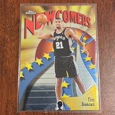 Tim Duncan Refractor Card Prices | Tim Duncan Refractor Card List