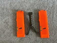 2 NERF N-Strike Stampede ECS 18 Max Dart Maga...
