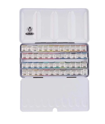 Schmincke - HORADAM & AQUARELL Color Water Paint With 48 Colors 74448