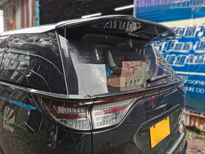 For Toyota Estima Previa ACR50 12-14 Carbon Fiber Rear Middle