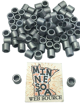 #ad 100 K’NEX Silver Spacers Washers Bushings – USED OEM – Standard $11.87