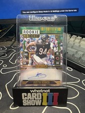 2024 Panini Contenders Rookie Ticket Austin Booker Green Lazer Auto