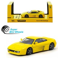 Tarmac Works IXO Models 1:64 Ferrari F348 Challenge Yellow