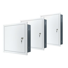 Cassetta Distribuzione Incasso Metallo Bianco OMP