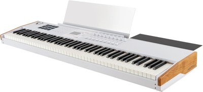 Arturia KeyLab 88 mk3 88 Key Weighted Hammer Action Keyboard Controller - White