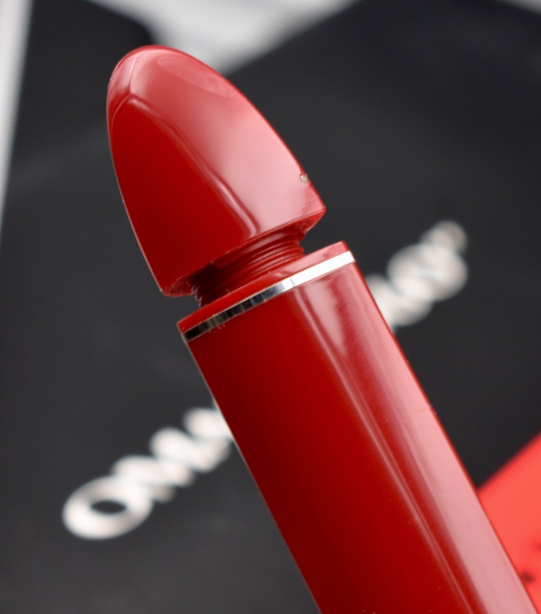 OMAS 360 MOMA Special Edition Cranberry Red Fountain Pen w/ HT