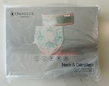NEW Omnilux Contour Neck  Decollete Lines Wrinkles Red Light Therapy Device NIB