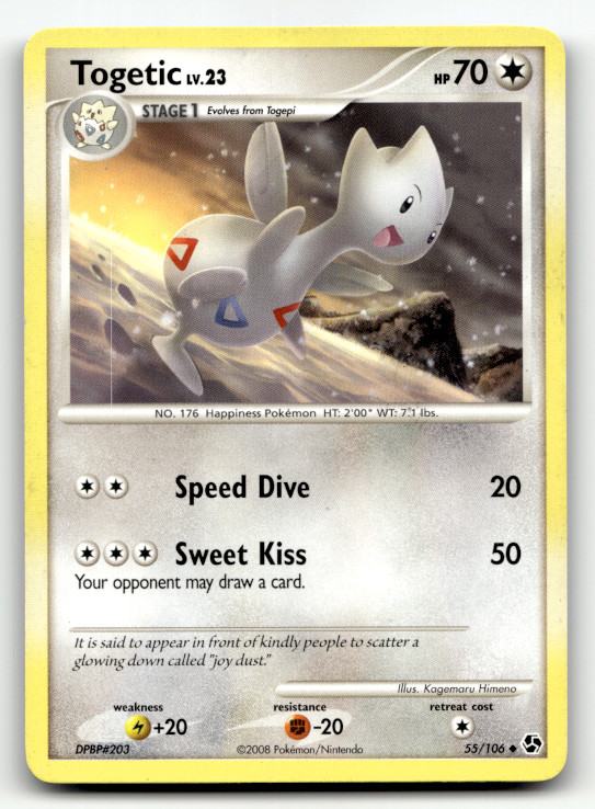 Togetic 55/106 Normal Uncommon Great Encounters LP