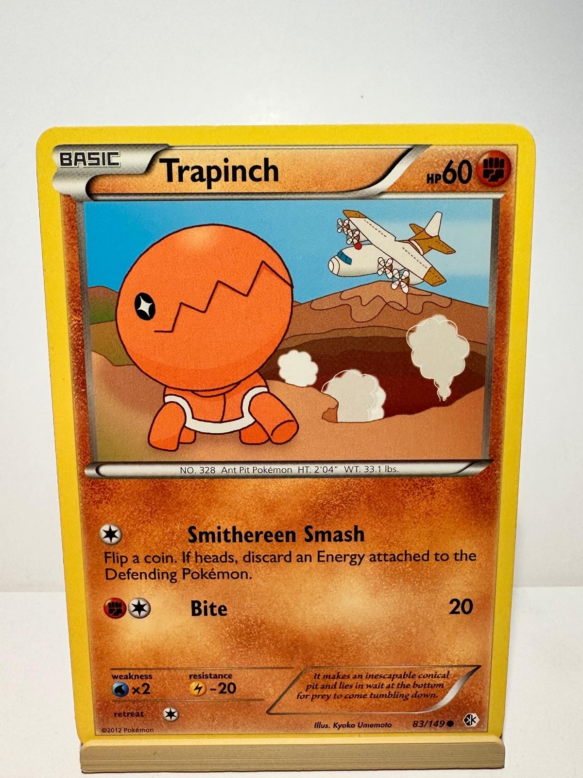 Trapinch 83/149 Common Boundaries Crossed Pokemon Near Mint