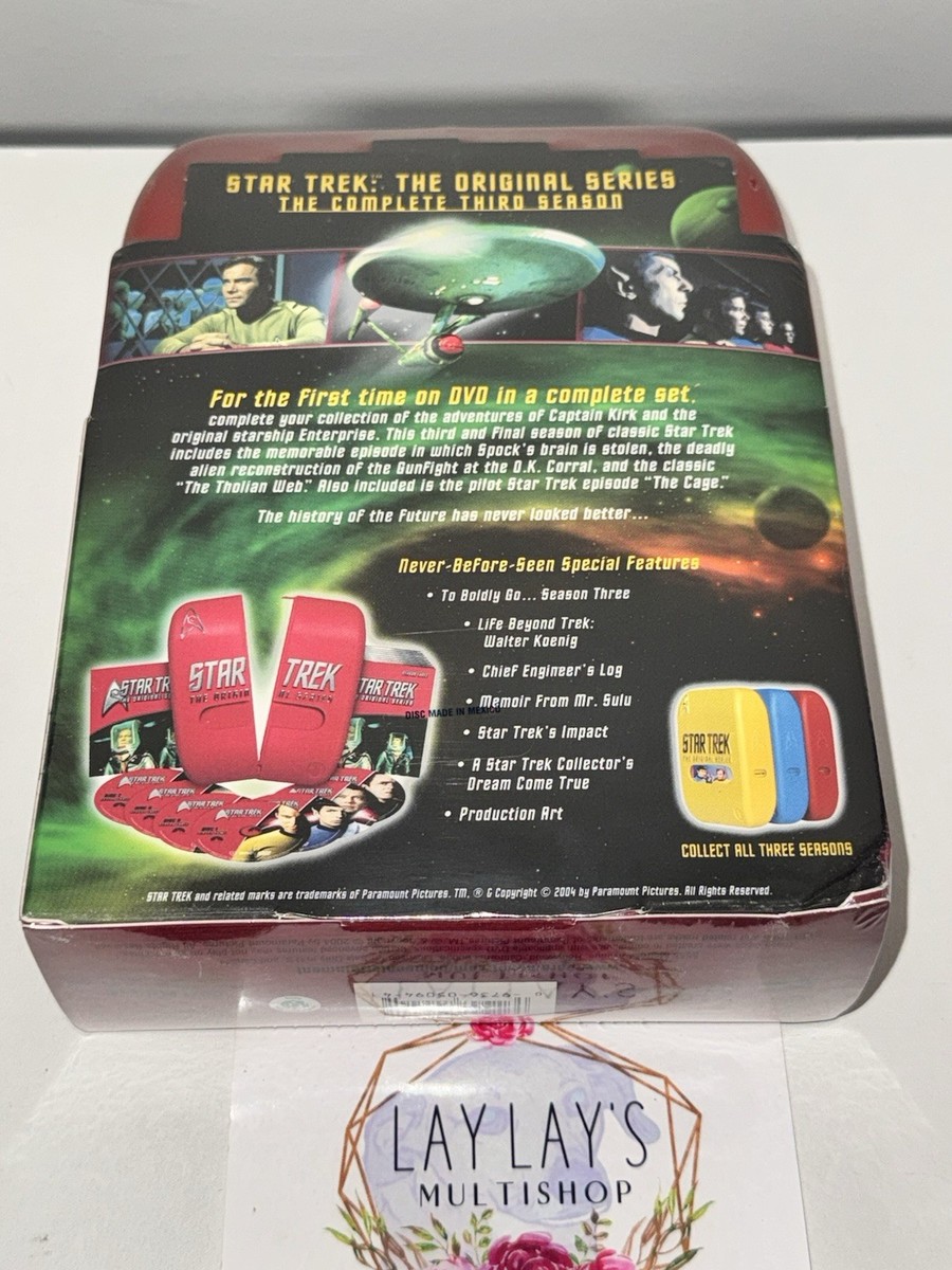 Star Trek: The Original Series - Season Three (DVD, 2004, 7-Disc