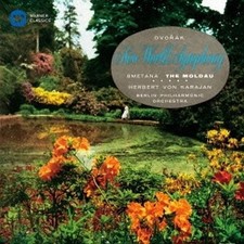 Karajan/BPO NEW CD SACD-Hybrid Dvorak Symphony No. 9/Smetana Moldau Japan OBI