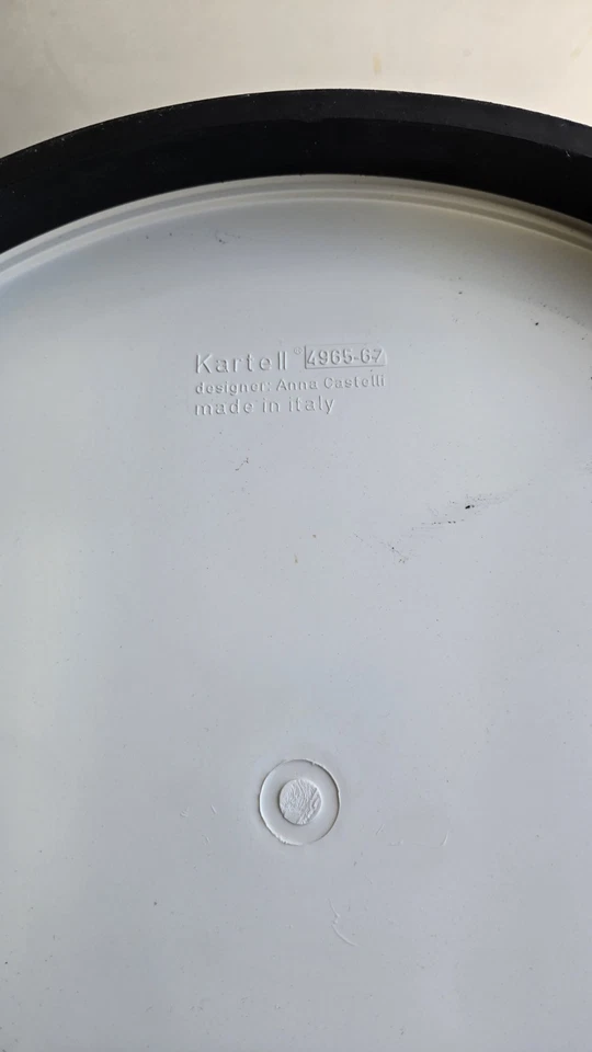 Vintage Kartell Componibili Classic 3 Tier Storage Unit Anna Castelli Ferrieri - Image 3 of 4