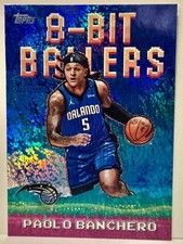 8-BIT BALLERS PAOLO BANCHERO ORLANDO MAGIC 2025 TOPPS HOLO FOIL