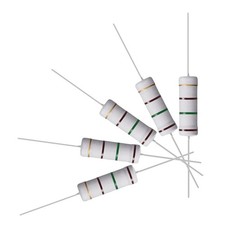 10 Pcs 5W 5 Watt Metal Oxide Film Resistor Axial Lead 150 Ohm &plusmn;5% Tolerance