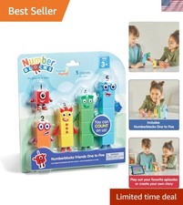 Colorful Numberblocks Friends Action Figures Set: Engage Kids in Counting Fun