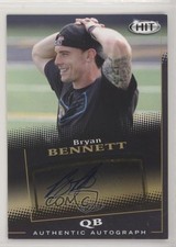 2015 Sage Hit Auto Black Bryan Bennett #A57 Auto qw7